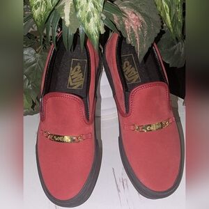 Vans Chili Pepper Red Slip-On Sneakers Unisex